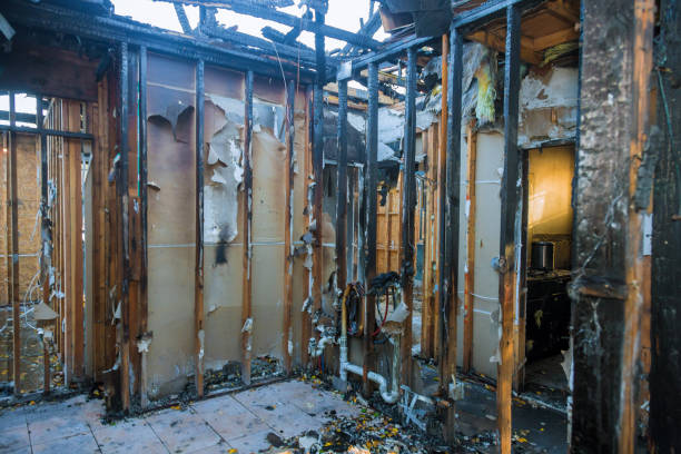 Professional Fire Damage Assessment technician working in Oconto, WI
